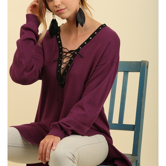 Soft Hi-Low Sweater from Umgee - Picture 1 of 7